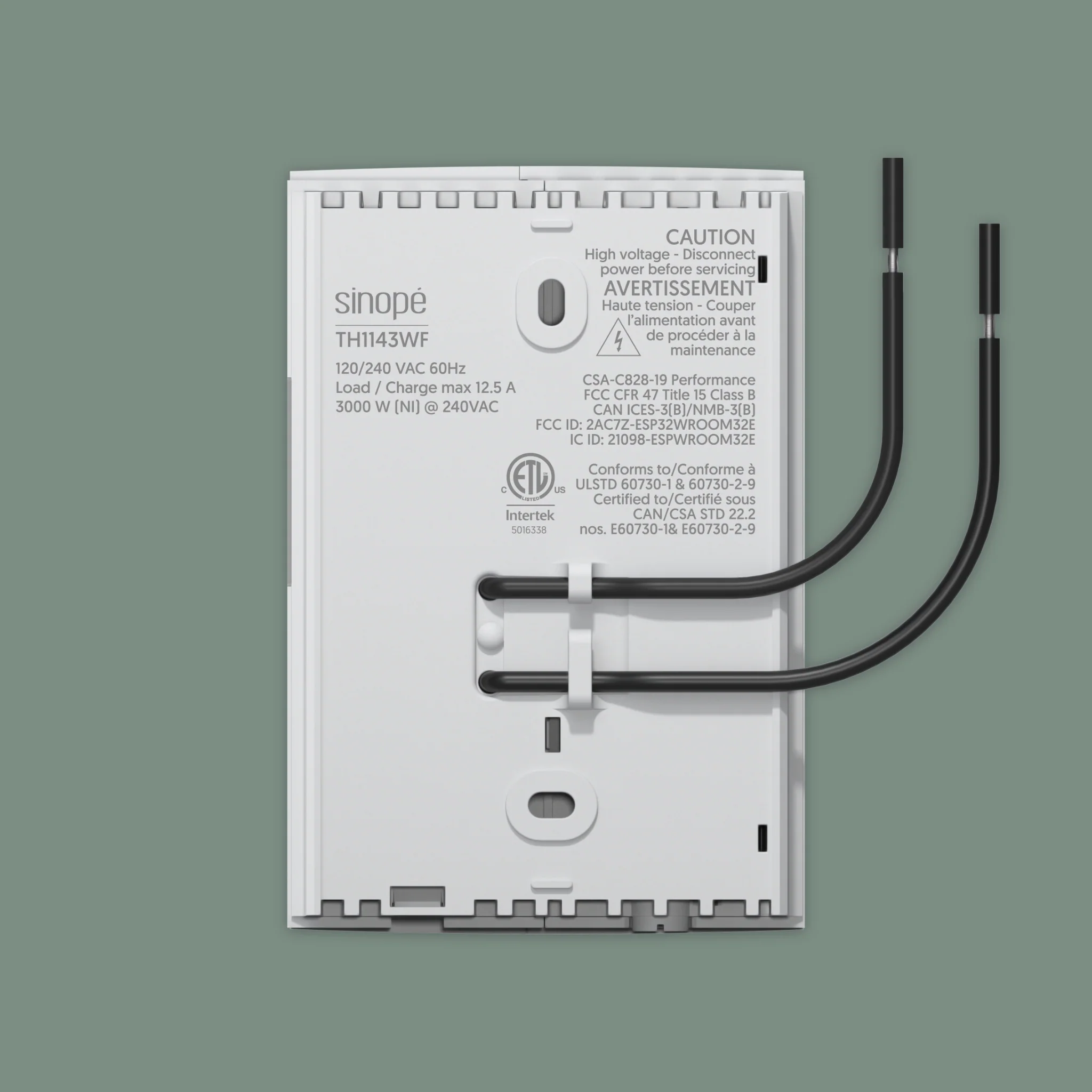 Thermostat intelligent pour plinthes électriques avec écran couleur - Image 3